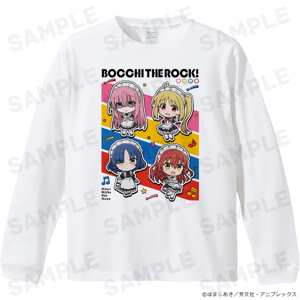 リブ付ロングスリーブTシャツ