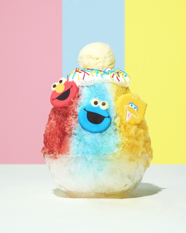 「SESAME STREET MARKET」夏季限定キャラクターかき氷