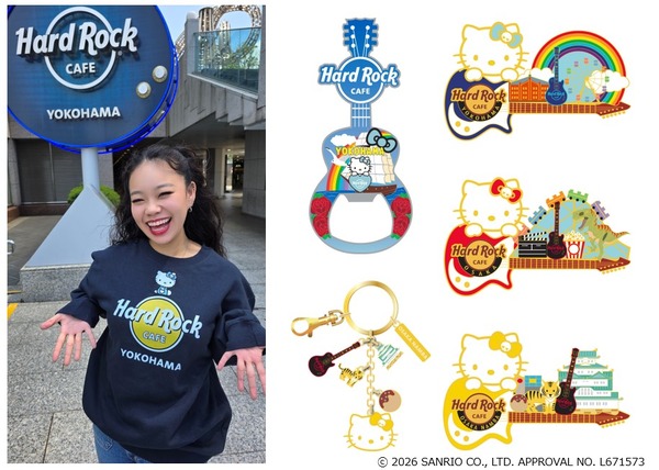 ハードロックカフェ 「Hello Kitty Collection」