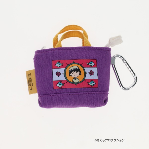 「さくらももこ ゆめいろ商店」先行販売グッズ：ちびまる子ちゃんミニトートキーケース エキゾチック（おさかな）