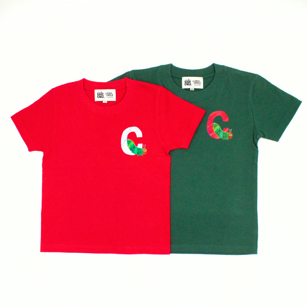 PPEC Ｔシャツ イニシャルC（レッド／グリーン）
