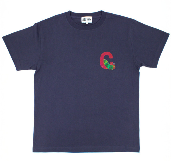PPEC　Ｔシャツ イニシャルC（グレイッシュパープル）