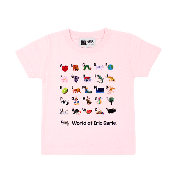 PPEC Ｔシャツ AtoZ（ベビーピンク）