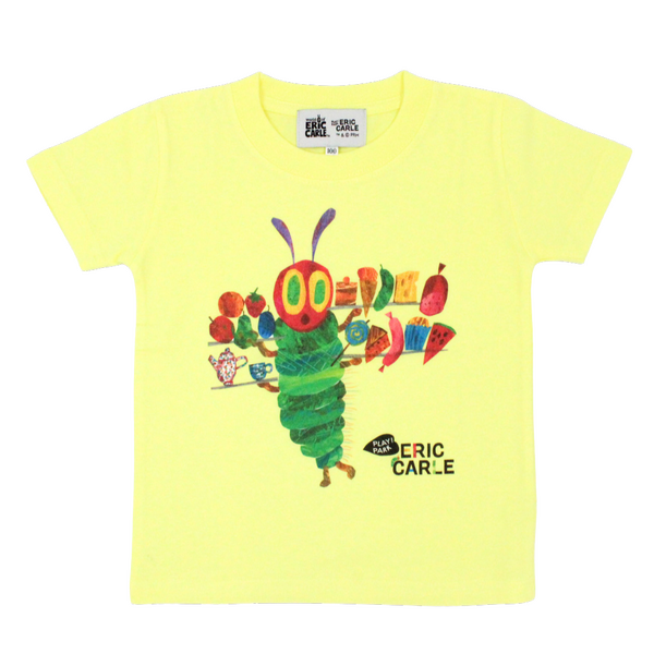 PPEC Ｔシャツ スタンディングあおむし（ライトイエロー）