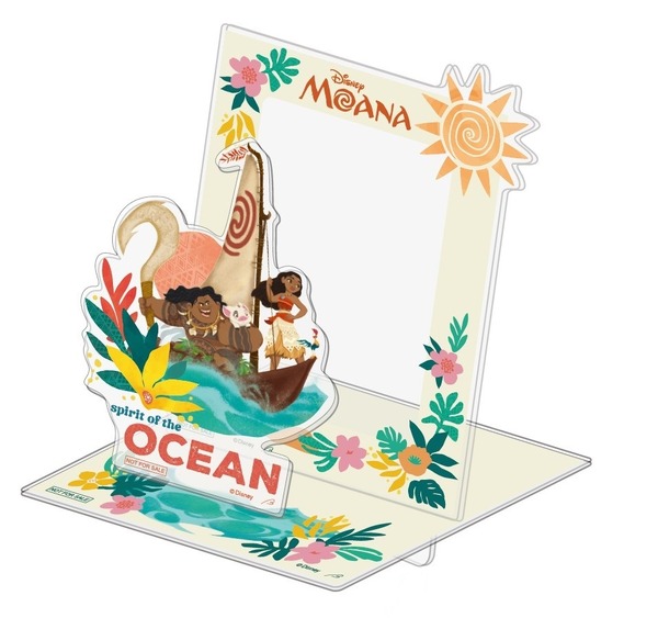 モアナと伝説の海のアクリルフォトスタンド(非売品)