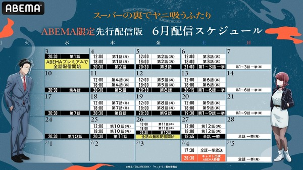 配信スケジュール