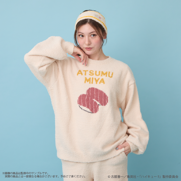 Palude アニメ『ハイキュー!!』  ルームウェアプルオーバー（宮 侑） 　着用イメージ