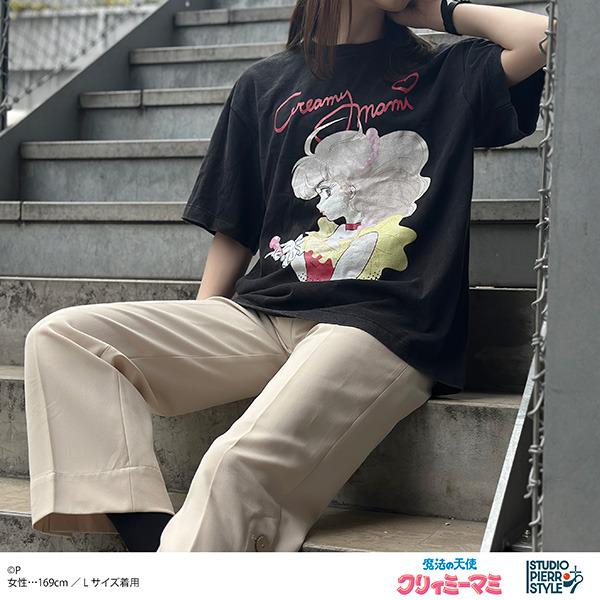 『魔法の天使クリィミーマミ』スタジオぴえろスタイル ヴィンテージ風Tシャツ 8,800円（税込）