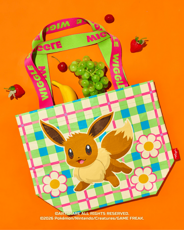 wiggle wiggle「Pokemon Special Design」リユーザブルショッパー（S） - イーブイ