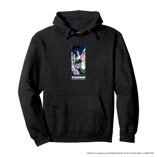 『攻殻機動隊 THE GHOST IN THE SHELL』「Amazon Merch on Demand」限定デザイングッズ プルオーバーパーカー