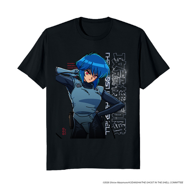 『攻殻機動隊 THE GHOST IN THE SHELL』「Amazon Merch on Demand」限定デザイングッズ Tシャツ