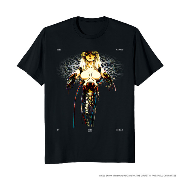 『攻殻機動隊 THE GHOST IN THE SHELL』「Amazon Merch on Demand」限定デザイングッズ Tシャツ