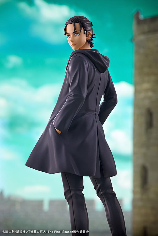 「OSHI WORKS 進撃の巨人 The Final Season エレン・イェーガー The Final Season ver. 完成品フィギュア」