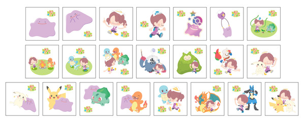 ぽこ あ ポケモン特製シール