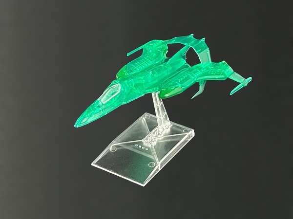 『ヤマトよ永遠に REBEL3199』Blu-ray & DVD 第6巻メカコレクション[試製空間戦闘攻撃機 コスモパイソンクリアブルーグリーン