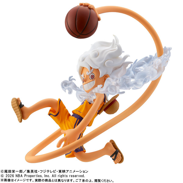 「ONE PIECE × NBA ワールドコレクタブルフィギュア」