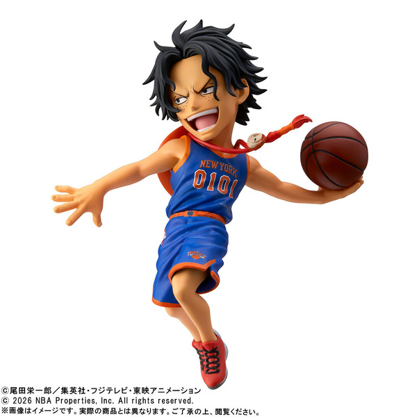 「ONE PIECE × NBA ワールドコレクタブルフィギュア」