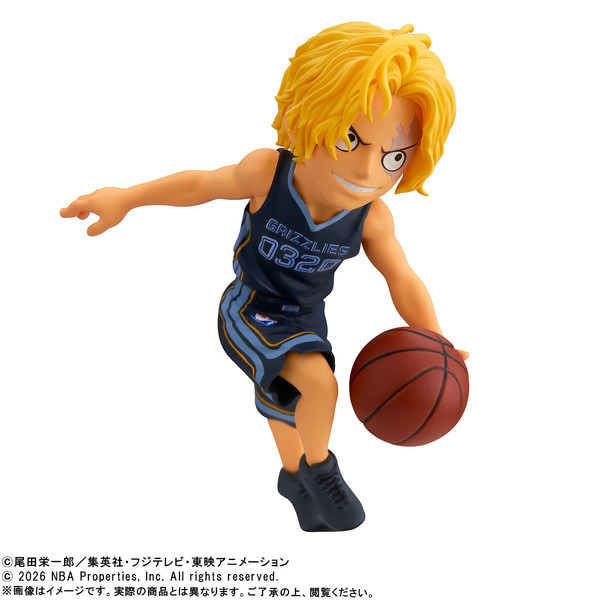 「ONE PIECE × NBA ワールドコレクタブルフィギュア」