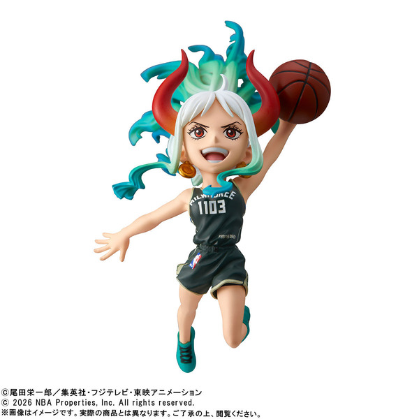 「ONE PIECE × NBA ワールドコレクタブルフィギュア」
