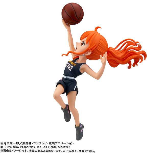 「ONE PIECE × NBA ワールドコレクタブルフィギュア」