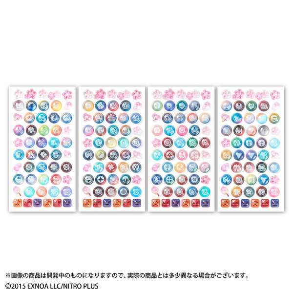 「刀剣乱舞ONLINE ボンボンドロップシール(全4種)」
