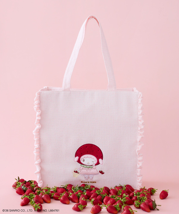 サンリオ「マイスウィートピアノ」×Maison de FLEUR　コラボグッズ「マイスウィートピアノ フリルMバッグ」