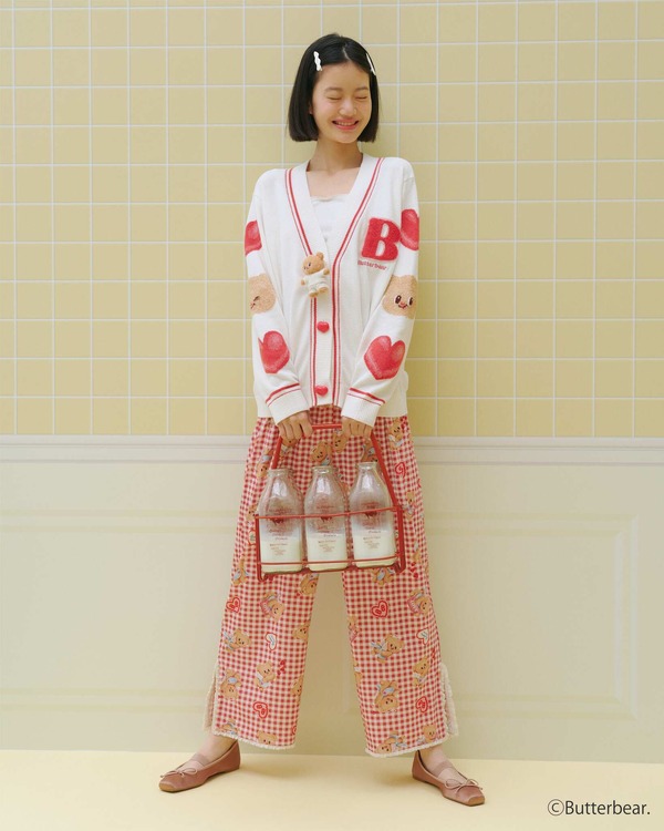 カットロングパンツ