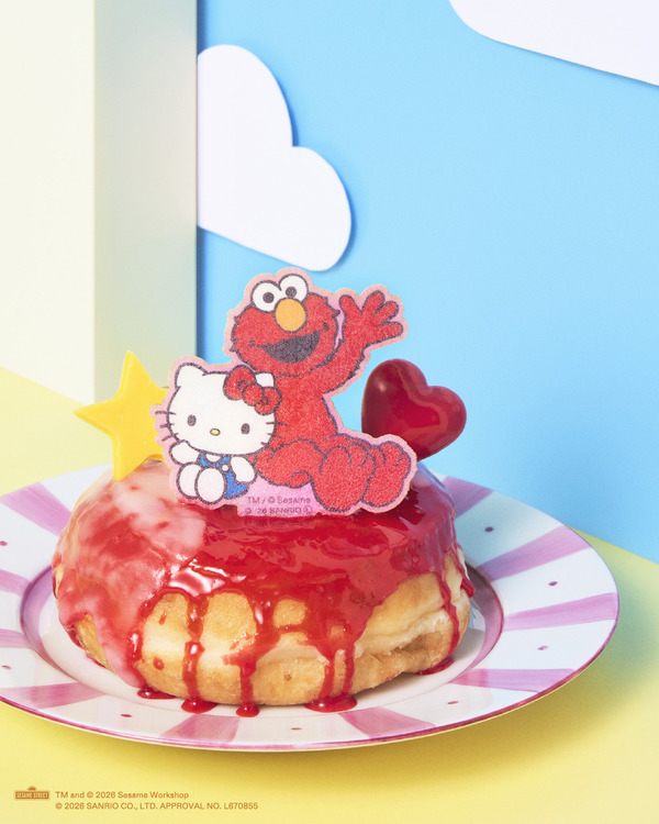 SESAME STREET MARKET × Sanrio charactersコラボレーションドーナツ