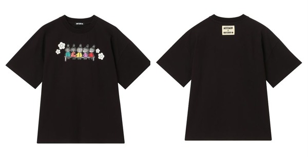 MOOMIN×MQリトルミイビッグ Tシャツ