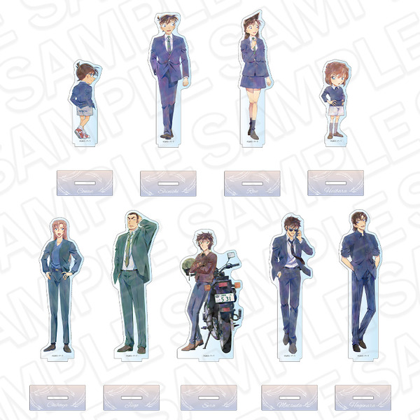 アニメ『名探偵コナン』PALE TONE series vol.7　「アクリルフィギュア」全9種