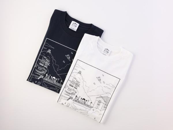 Tシャツ（ネイビー/ホワイト）