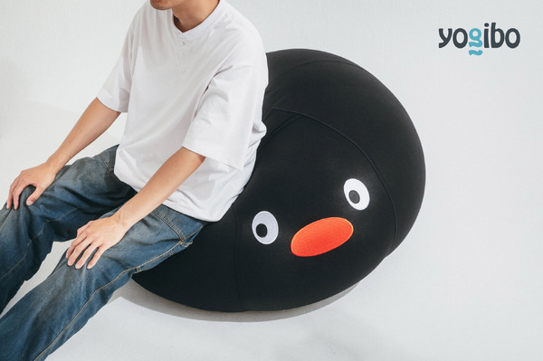 ピングー展オリジナルYogiboDropブラック（¥77,000送料込）