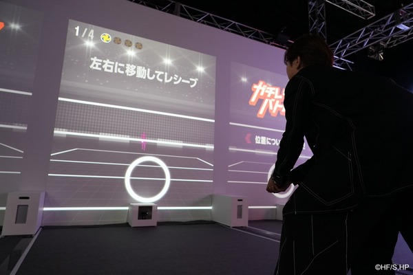 「バレーボール超体験空間『ハイキュー!! オン ザ コート』」メディア向け内覧会