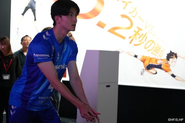 「バレーボール超体験空間『ハイキュー!! オン ザ コート』」メディア向け内覧会