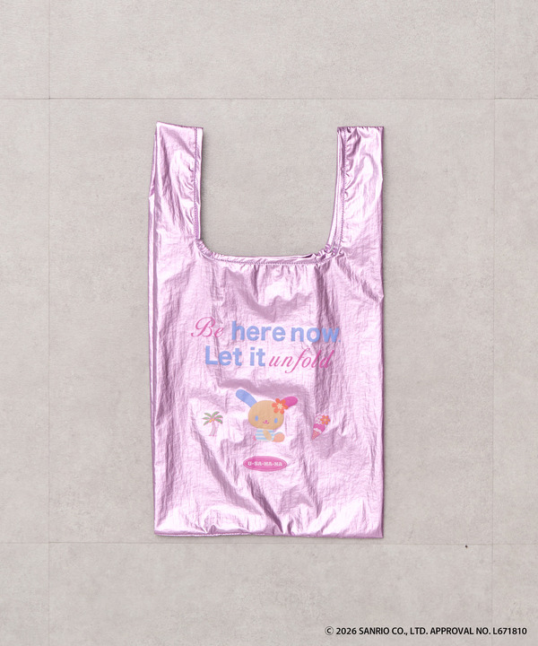 日焼けハローキティ＆ウサハナエコバッグ（￥2,490）