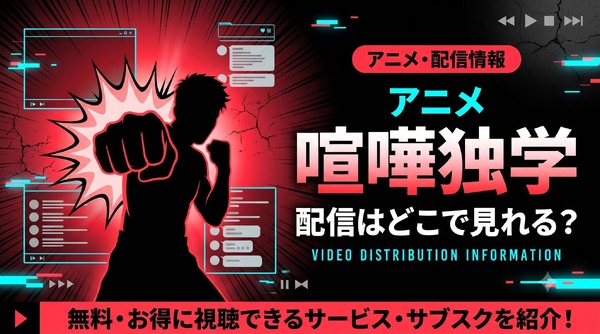 喧嘩独学 アニメ 配信