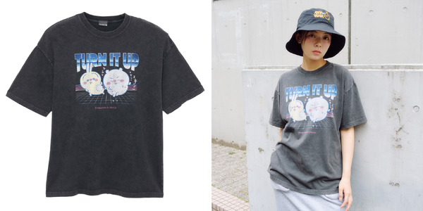 Tシャツ　TURN IT UP　(size:M～XL)　5,500円(税込)