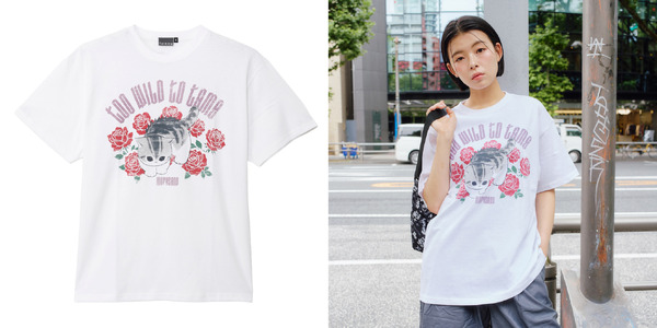 Tシャツ 　TOO WILD TO TAME　(size:M～XL)　5,500円(税込)