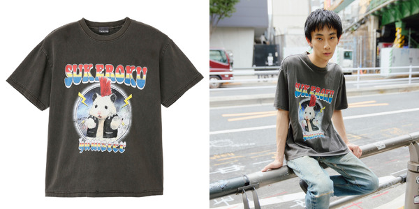 Tシャツ　ロックな助六　(size:M～L)　5,500円(税込)