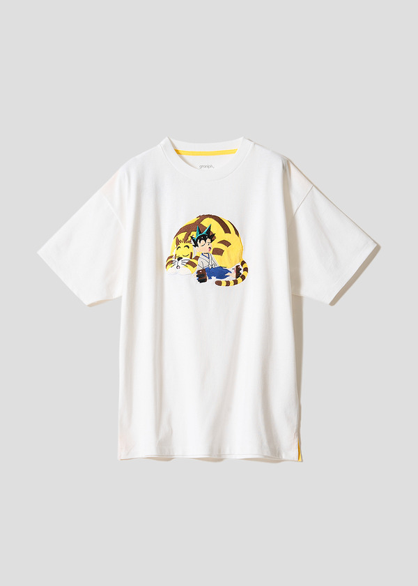 アニメ『真・侍伝YAIBA』×グラニフ　「おひるね｜ビッグシルエットTシャツ」