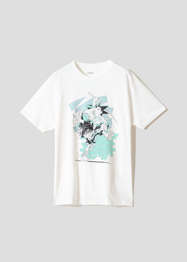 アニメ『真・侍伝YAIBA』×グラニフ　「サムライと名探偵｜Tシャツ」