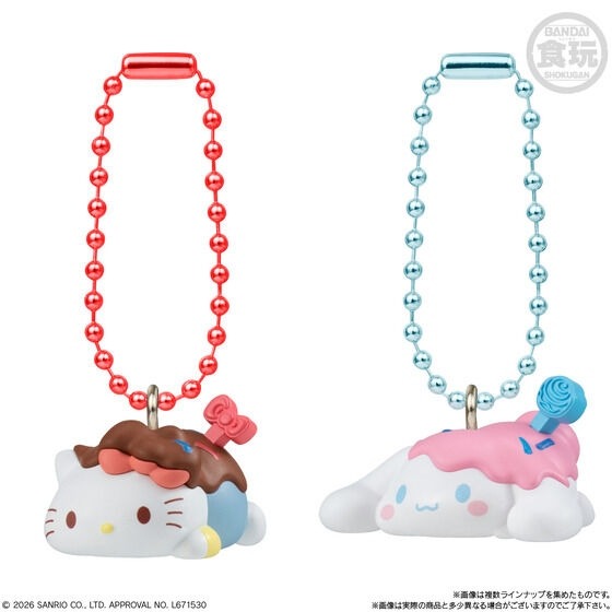サンリオキャラクターズ もちマロチョコチャーム&チョコマシュマロ(10個入)