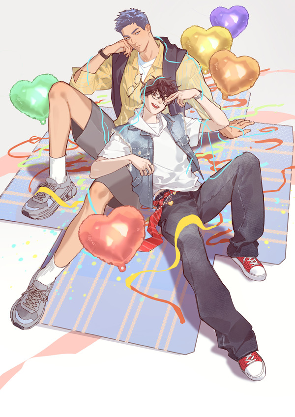 『Here U Are』原作・D君によるアニメ化の記念イラスト