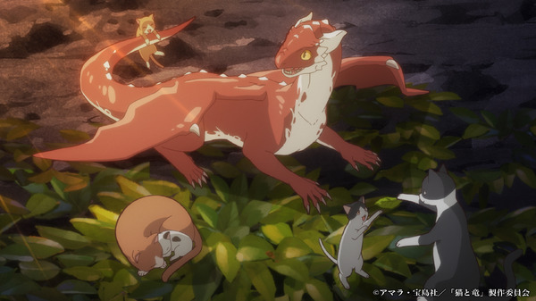 夏アニメ『猫と竜』第1話「猫と竜」先行カット