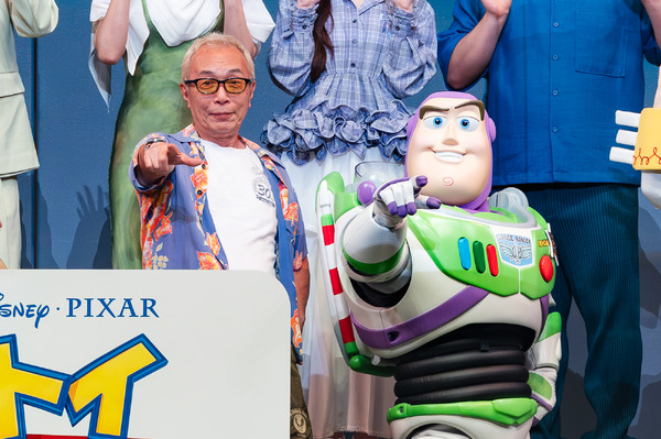 唐沢寿明、所ジョージ、広瀬アリス、佐野勇斗ら声優８名が東京ディズニーランドに大集合！『トイ・ストーリー５』豪華初日イベント