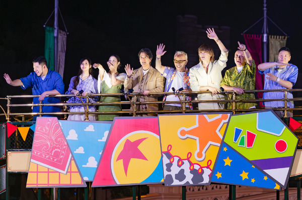 唐沢寿明、所ジョージ、広瀬アリス、佐野勇斗ら声優８名が東京ディズニーランドに大集合！『トイ・ストーリー５』豪華初日イベント