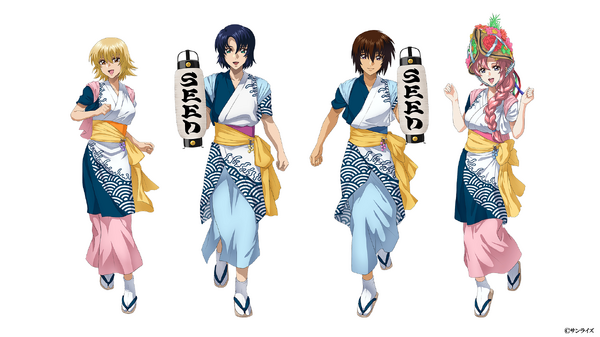 キャラクターたちの描き下ろしビジュアル
