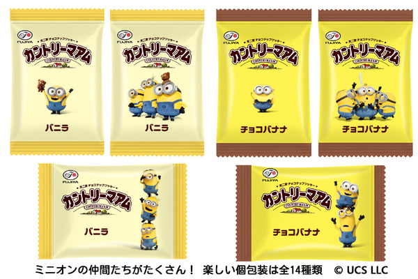 カントリーマアム（バニラ＆チョコバナナ）　ｍｉｎｉｏｎ