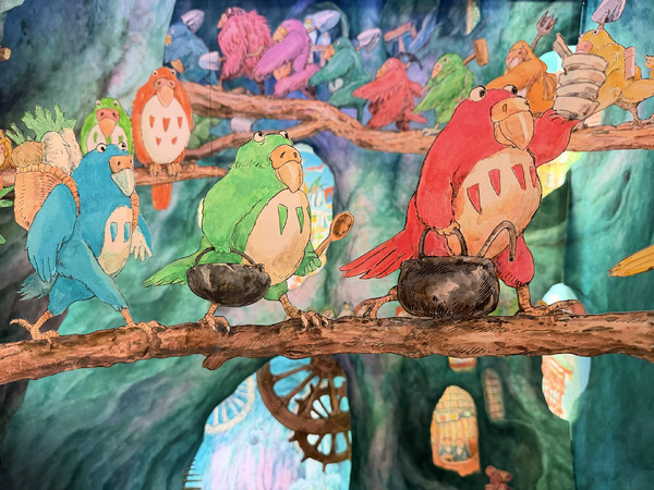 『君たちはどう生きるか』／インコ帝国　（C）2023 Hayao Miyazaki/Studio Ghibli