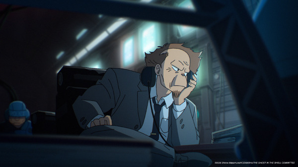 『攻殻機動隊 THE GHOST IN THE SHELL』「第01話 PROLOGUE + SUPER SPARTAN i」場面写真